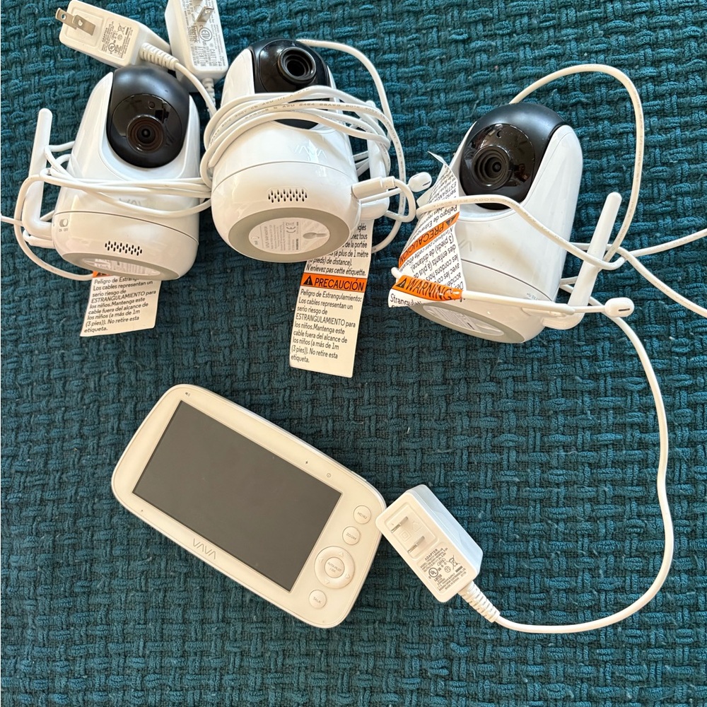 Vava Baby Monitor with 3 Cameras